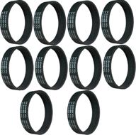 🧹 kirby belts 301291: perfect fit for vacuums and shampooers (pack of 10), in sleek black логотип