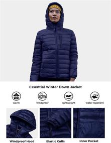 img 1 attached to 🧥 Versatile and Stylish: Wantdo Women's Packable Down Jacket - Lightweight Puffer Jacket with Hood - Perfect Winter Coat