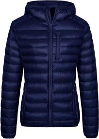 img 4 attached to 🧥 Versatile and Stylish: Wantdo Women's Packable Down Jacket - Lightweight Puffer Jacket with Hood - Perfect Winter Coat