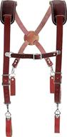 optimized leather work suspenders by occidental 5009 logo