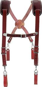 img 1 attached to Optimized Leather Work Suspenders by Occidental 5009