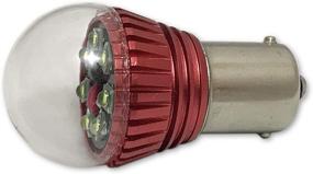 img 2 attached to 🛩️ Enhanced LED Aircraft Navigation Light Bulb Set for Clear Positioning - 28VDC Red/Green/White, NavMax Series by Aero-Lites