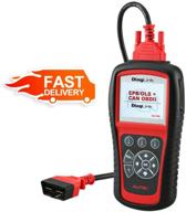 autel diaglink obdii code reader: full systems diagnostic scanner - diy version of md802 for engine, transmission, abs, srs, epb, oil reset service logo