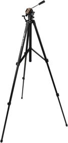 img 1 attached to Velbon Videomate-438/F Aluminum Video & Bird-watching Series 3-Section Tripod: Stability and Reliability for Optimal Filming and Bird-watching Experiences