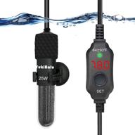 🐠 yukihalu small submersible aquarium heater: premium fish tank heater with thermometer, temperature controller, and led display - ideal for 5/10/20 gallons логотип