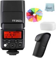 📸 godox tt350p mini ttl flash speedlite 2.4g wireless gn36 1/8000s hss for pentax cameras - high-performance lighting solution logo