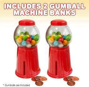 img 3 attached to ArtCreativity Dispenser Decoration Gumballs Included Novelty & Gag Toys and Money Banks