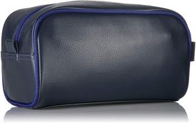 img 3 attached to Nautica Men's Top Zip Travel Kit Toiletry Bag Organizer: Simplify Your Travel With Style