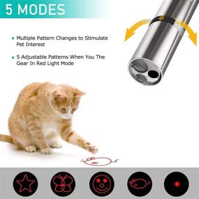 img 2 attached to Entertaining Cat and Dog Toys: Indoor and Outdoor Laser Pointer Fun for Kittens and Pets