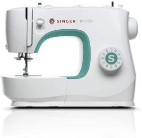 img 4 attached to 🧵 SINGER M3300 Sewing Machine: 97 Stitch Applications & 1-Step Buttonhole - Ideal for Beginners - Easy Sewing Experience - Green