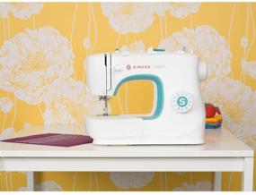 img 3 attached to 🧵 SINGER M3300 Sewing Machine: 97 Stitch Applications & 1-Step Buttonhole - Ideal for Beginners - Easy Sewing Experience - Green