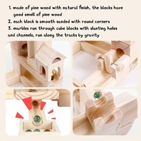 img 2 attached to 🧱 Marbles Construction Learning Set - Onshine Building Blocks for Education & Learning