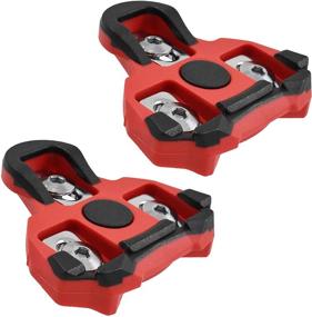 img 4 attached to 🚴 MARQUE Look KEO Bike Cleats: Compatible with Garmin Vector Pedals - 6 Degree Float Replacement Clipless Cleats for Vector Power Meter Bicycle Pedals - Durable Thermoplastic Construction