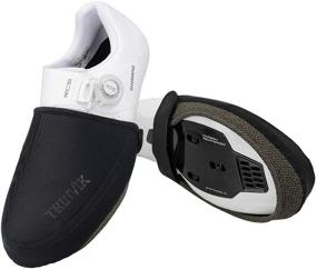 img 4 attached to 👟 Thinvik Windproof Cycling Shoe Covers - Winter Shoes Overshoes & Toe Warmers for Men and Women, Road and Mountain Bike Shoes