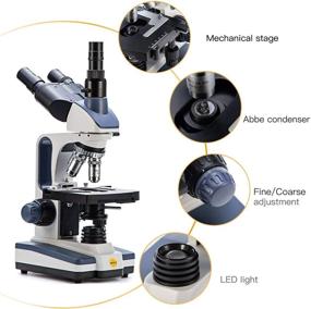 img 2 attached to Siedentopf Research Grade Trinocular Microscope with Enhanced Magnification