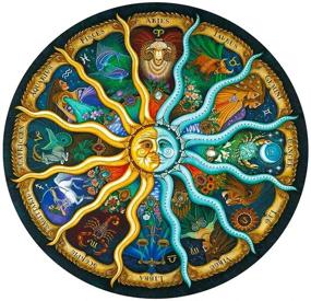 img 4 attached to 🌌 DIY Zodiac Sign Diamond Painting Kit for Adults - 5D Crystal Art with Tools and Accessories, Ideal Home Décor Craft Gift or Self Painting Experience