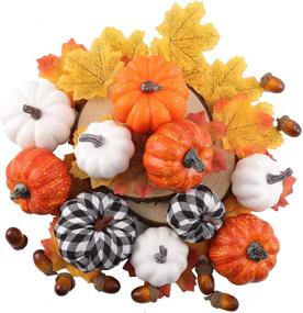 img 4 attached to Thanksgiving Artificial Decorations Halloween Decor（50Pcs）