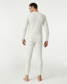 img 3 attached to 👕 LAPASA Premium Waffle Knit Thermal Underwear Set for Men - Long Sleeve Top & Bottom Long Johns (Thermoflux M60)