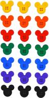 🔘 8433 sew-thru mickey disney button embellishments - enhance your dressing logo