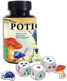 img 2 attached to 🦊 Unleash Your Deceptive Skills with FoxMind Potion Bluffing Dice Game