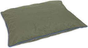 img 2 attached to 🐾 Comfortable and Stylish: Petmate 26548 Pet Bed in Green Stripe, 27 x 26-in.