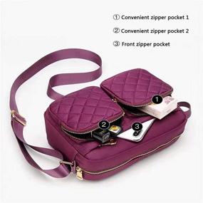 img 3 attached to OPSTO Shoulder Cross Body Waterproof Lightweight Women's Handbags & Wallets for Crossbody Bags