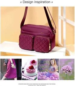 img 2 attached to OPSTO Shoulder Cross Body Waterproof Lightweight Women's Handbags & Wallets for Crossbody Bags