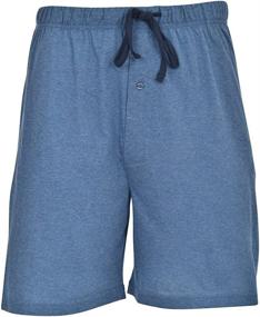 img 3 attached to 🩳 Hanes Men's 2-Pack Cotton Lounge Drawstring Knit Shorts: Comfortable Waistband & Pockets