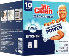 img 3 attached to 🧽 10 Count Mr. Clean Magic Eraser Cleaning Pads with Durafoam - Optimized for Oven, Kitchen, and Shoe Cleaning