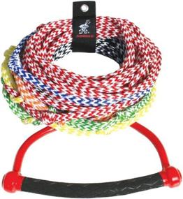 img 1 attached to 🏄 Enhanced Water Sports Experience: Discover the AIRHEAD 8 Section Ski Rope