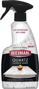 img 4 attached to 🧽 Weiman Quartz Countertop Cleaner and Polish with UV Protection- Sparkle and Protect Your Quartz Countertops and Stone Surfaces