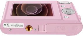 img 2 attached to 📸 IEBRT 1080P Digital Camera: Compact, Rechargeable Vlogging Camera with LCD Screen, 16X Zoom, and 36MP Resolution - The Perfect Gift for Teens and Kids!