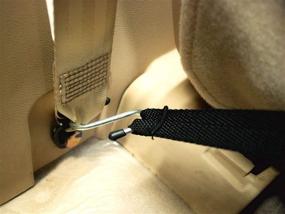 img 2 attached to 🚗 NAC&amp;ZAC SUV Pet Barrier: High Visibility Net to Keep Your Front Seat Dog and Pet-Hair Free!