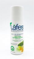 🌿 lafe's roll-on deodorant extra strength coriander & tea tree, 2.5 oz (pack of 3) - ultimate odor protection! logo