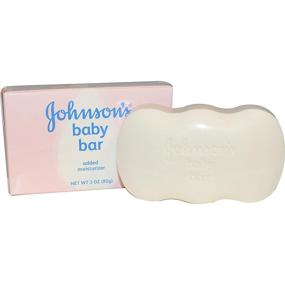 img 2 attached to Johnson's Baby Face and Body Soap Bar - 3 oz, 3 Pack (003262): Gentle Cleanse for Delicate Skin