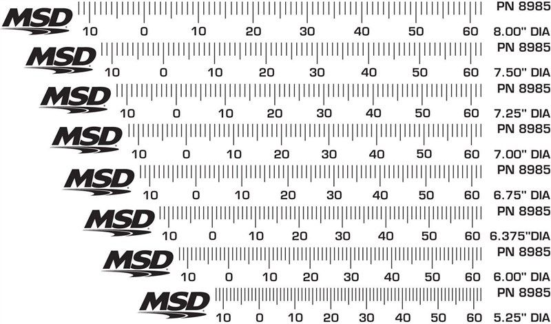 msd 8985 timing tapes 로고