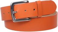 👖 premium nickel-free snap-on plain non-leather jean belt - 1 1/2" (38mm) square design logo
