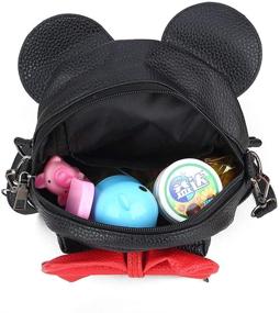 img 2 attached to Moonlit Bowknot Travel Backpack: Kids' Furniture, Decor, Storage, Backpacks & Lunch Boxes
