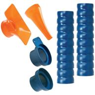 🔵 loc-line 80813 shop vacuum kit, 2.5-inch, blue/orange logo