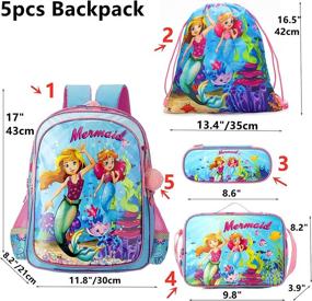 img 3 attached to Backpack School Elementary Preschool Bookbag