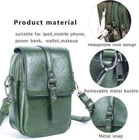 img 1 attached to 👜 Women's Crossbody Cellphone Passport Handbags & Wallets with Shoulder Messenger Bags