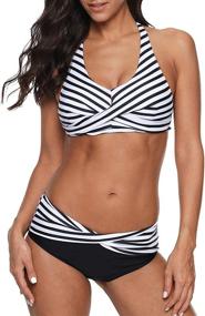 img 4 attached to 👙 Zando Women's Clothing: Swimsuits, Bathing Suits, and Athletic Swimwear