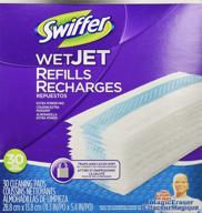 🧹 clean with ease: swiffer 80224594 wetjet extra power pad refills 30 for effortless mopping logo