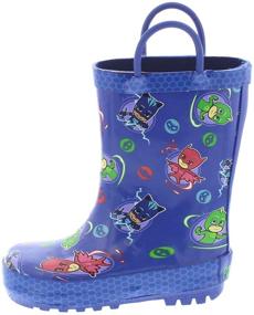 img 3 attached to 👣 PJ Masks Kids Rain Boots