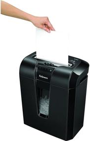 img 2 attached to 🔒 Efficient Fellowes 63Cb Jam Blocker: Premium 10-Sheet Cross-Cut Shredder for Junk Mail, Paper, and Credit Cards