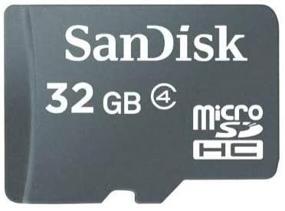 img 1 attached to 💾 Sandisk 32GB Micro SDHC Class 4 Memory Card - Bulk Packaged - Ideal for Expanding Storage