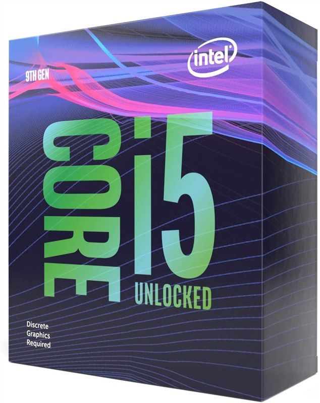 Unlocked Intel Core i5-9600KF Desktop Processor, 6 Cores…