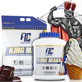 img 3 attached to 🏋️ Enhance Anabolic Growth: Ronnie Coleman Signature Series King Mass-XL Super Accelerator, Vanilla Ice Cream, 15lb