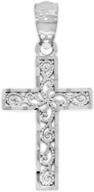 charm america diamond white filigree logo