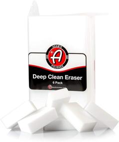 img 4 attached to Adam’s Deep Clean Eraser (6 Pack) – Ultimate Car 🧼 Interior Cleaner Sponge: Effortlessly Eliminate Heavy Dirt from Leather, Vinyl & Plastic